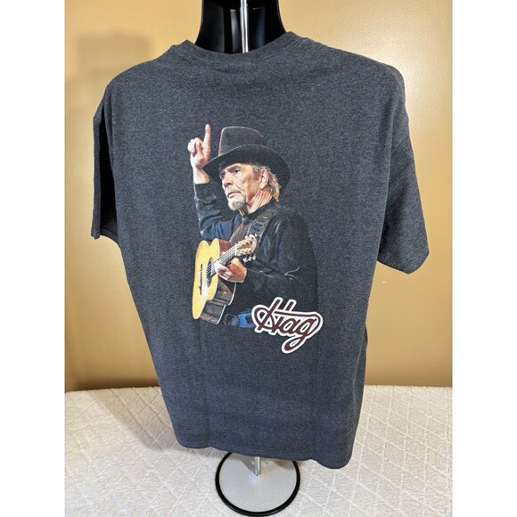 VTG Merle Haggard The Working Man The Legend The Poet The Okie 2 Sided Tee XL - Picture 8 of 13